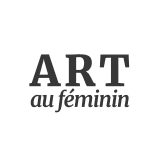 Logo Blanc ART AU FÉMININ